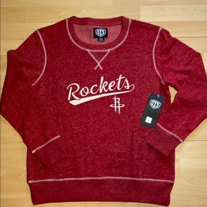 OTS Houston Rockets Vintage look Red Sweatshirt